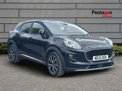 Black Used 2021 Ford Puma Gen-E Titanium SUV | £11,995 (A bit pricey)