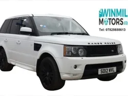 White Used 2012 Land Rover Range Rover Sport HSE SUV | £4,995 (Good price)