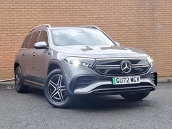 Grey Used 2022 Mercedes EQB350 AMG line SUV | £28,198 (Fair price)