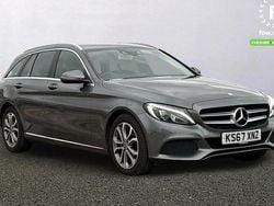 Grey Used 2017 Mercedes C220 Active Estate | £13,799 (Fair price)