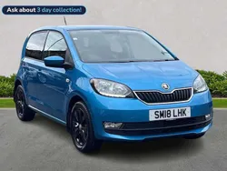 Blue Used 2018 Skoda Citigo Colour Edition Hatchback | £6,836 (Fair price)