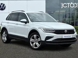 White Used 2024 VW Tiguan Life SUV | £25,525 (Super price)