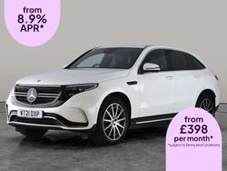 White Used 2021 Mercedes EQC400 AMG line SUV | £23,311 (Super price)
