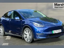 Blue Used 2022 Tesla Model Y Long Range AWD SUV | £26,352