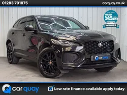 Black Used 2021 Jaguar F-Pace R-Dynamic SUV | £22,495 (Good price)