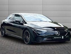 Black Used 2025 Mercedes EQE350 AMG line Sedan | £50,495 (Fair price)