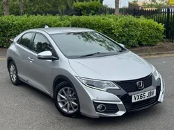 Silver Used 2015 Honda Civic SE Plus Hatchback | £5,995 (Fair price)