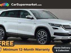 White Used 2018 Skoda Kodiaq Scout 4x4 SUV | £19,697 (Fair price)