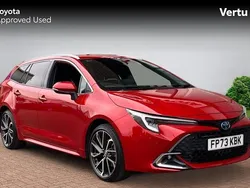 Red Used 2023 Toyota Corolla Sport Estate | £24,950 (Fair price)