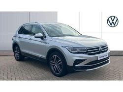 Silver Used 2022 VW Tiguan Elegance SUV | £25,495 (Fair price)