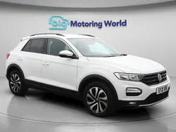 White Used 2021 VW T-Roc Active SUV | £18,100 (Fair price)
