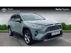 Green Used 2021 Toyota RAV4 Hybrid Design SUV | £20,715 (Good price)