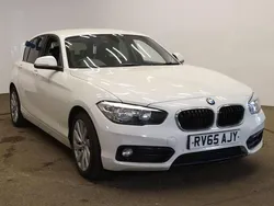 White Used 2015 BMW 116 Sport Line Hatchback | £4,990 (Fair price)