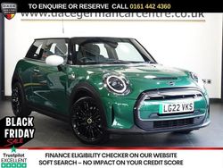 Green Used 2022 Mini Cooper SE Hatch Hatchback | £13,470 (Fair price)