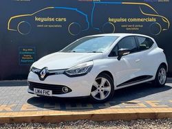 White Used 2014 Renault Clio IV Dynamique Hatchback | £8,990 (Fair price)