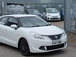 White Used 2017 Suzuki Baleno SZ3 Hatchback | £3,950