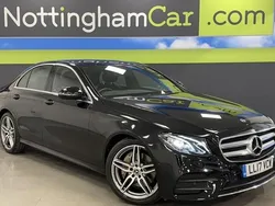 Black Used 2017 Mercedes E220 AMG line Sedan | £16,495 (Super price)