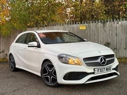 White Used 2017 Mercedes A180 AMG line Hatchback | £7,450 (Super price)