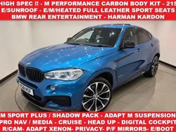 Blue Used 2018 BMW X6 M Sport SUV | £22,990 (Fair price)