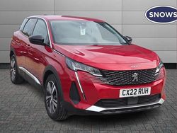 Red Used 2022 Peugeot 3008 Allure SUV | £18,560 (Fair price)