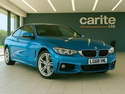 Blue Used 2018 BMW 420 M Sport Coupe | £17,995 (Fair price)