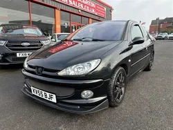 Black Used 2005 Peugeot 206 GTi Hatchback | £2,490