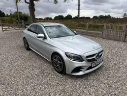 Silver Used 2021 Mercedes C220 AMG Line Premium Sedan | £17,295 (Good price)