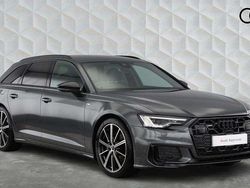Grey Used 2025 Audi A6 Black Edition Estate | £42,850 (Expensive)