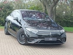 Black New 2024 Mercedes EQS350 AMG Line Premium Plus Sedan | £96,898