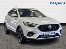 White Used 2023 MG ZS Exclusive Sedan | £16,290 (Fair price)