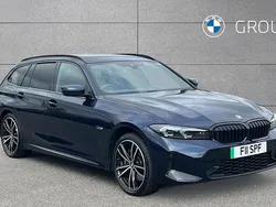 Blue Used 2022 BMW 330e M Sport Estate | £35,295