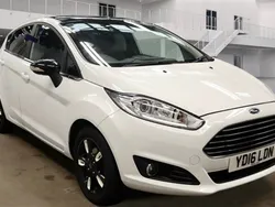 White Used 2016 Ford Fiesta Zetec Hatchback | £6,481 (A bit pricey)