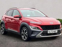 Red Used 2022 Hyundai Kona Ultimate SUV | £17,456 (Fair price)