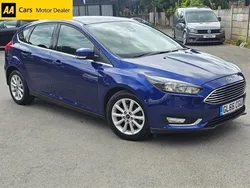 Blue Used 2016 Ford Focus Titanium Hatchback | £7,795 (Fair price)