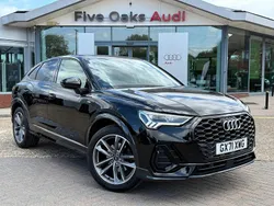 Black Used 2021 Audi Q3 Sportback Black Edition SUV | £31,680 (Fair price)