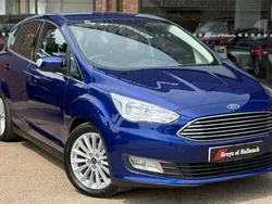 Blue Used 2017 Ford C-MAX Titanium MPV | £7,990 (Fair price)