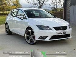 White Used 2014 Seat Leon SE Hatchback | £7,450 (Fair price)