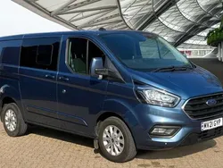 Blue Used 2021 Ford Transit Custom Limited Van | £25,194