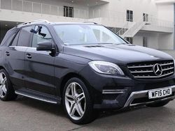 Black Used 2015 Mercedes ML350 AMG line SUV | £13,395 (Good price)