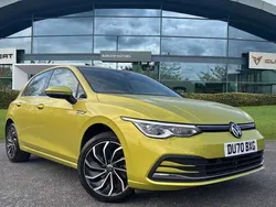 Yellow Used 2020 VW Golf VIII Style Hatchback | £16,000 (Good price)