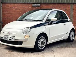 White Used 2012 Fiat 500 Lounge Hatchback | £3,295 (Good price)