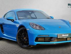 Shark blue Used 2022 Porsche Cayman Coupe | £45,990 (Fair price)