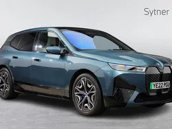 Blue Used 2022 BMW iX M Sport SUV | £37,000 (Fair price)