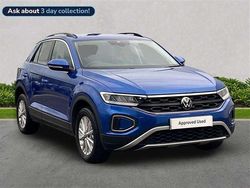 Blue Used 2022 VW T-Roc Life SUV | £17,885 (Good price)