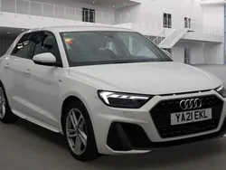 White Used 2021 Audi A1 Sportback S-Line Hatchback | £15,999 (Fair price)