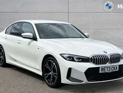 Alpine white Used 2023 BMW 320 M Sport Sedan | £26,869 (Fair price)