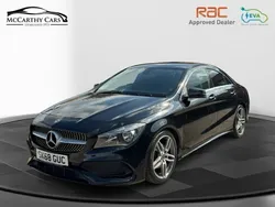 Black Used 2018 Mercedes CLA200 AMG line Sedan | £14,395 (Fair price)