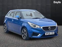 Blue Used 2020 MG MG3 Exclusive Hatchback | £7,749 (Fair price)