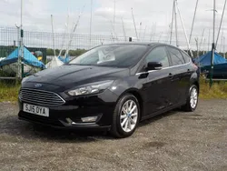 Black Used 2015 Ford Focus Titanium Hatchback | £4,595 (Fair price)