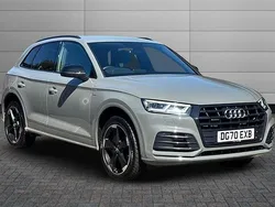 Quantum grey Used 2020 Audi Q5 Black Edition SUV | £29,448 (Fair price)